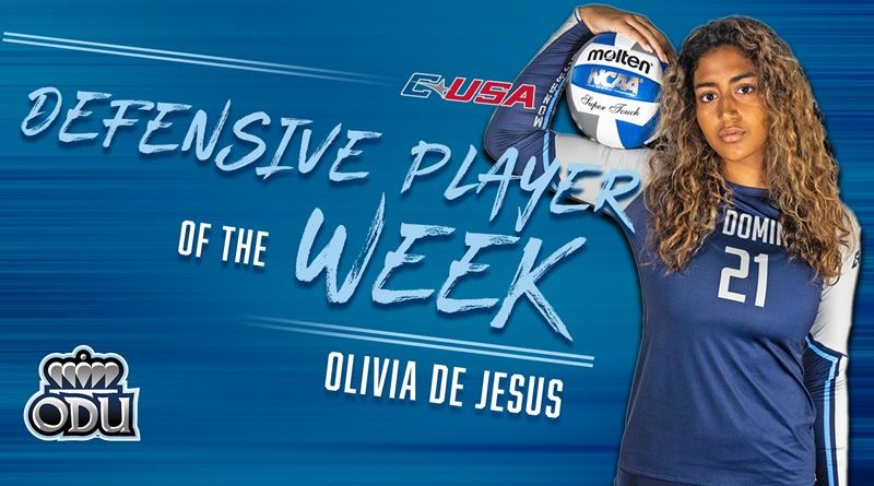 de-jesus-named-conference-usa-defensive-player-of-the-week-–-old-dominion-university-–-old-dominion-university