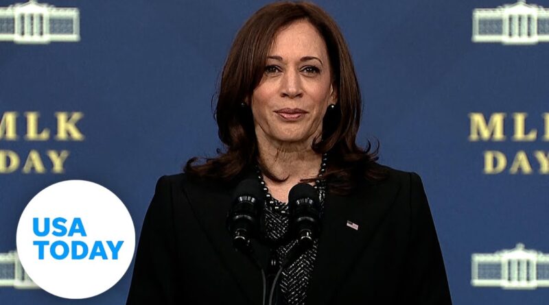 Vice President Harris talks Martin Luther King Jr., voting rights | USA TODAY