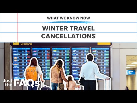 Flight cancellations: What to know before booking a flight this winter | JUST THE FAQS
