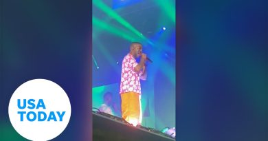 Kid Cudi storms off stage at Miami festival after crowd throws objects | USA TODAY