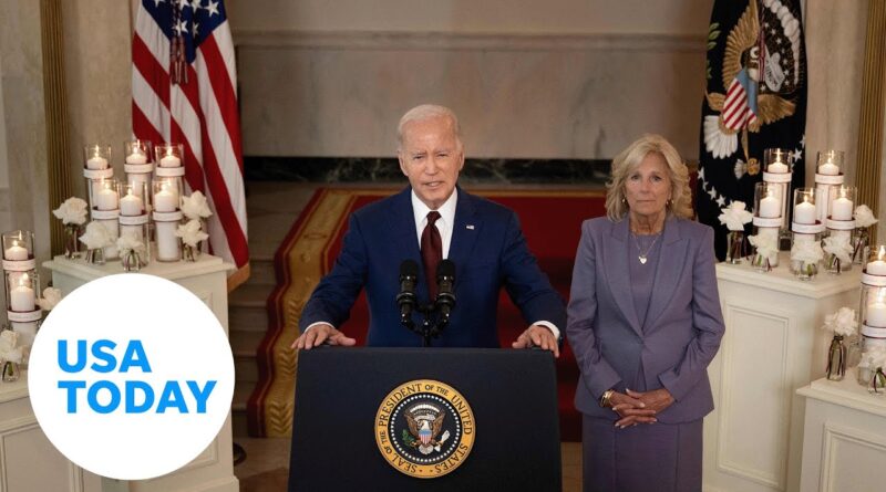 Uvalde shooting: Biden honors victims one year after deadly attack | USA TODAY